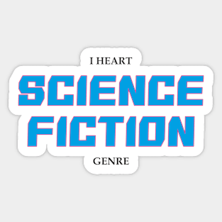 Science Fiction - Simple  Design Sticker